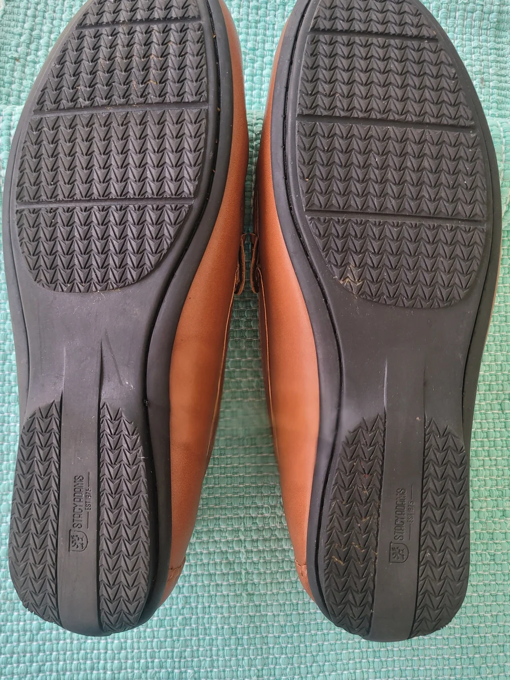 Stacy Adams Men’s Brown Leather Slip-On Loafers